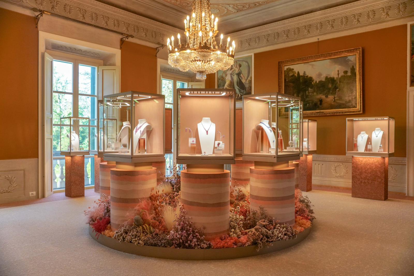 Cartier event at Villa Reale di Marlia